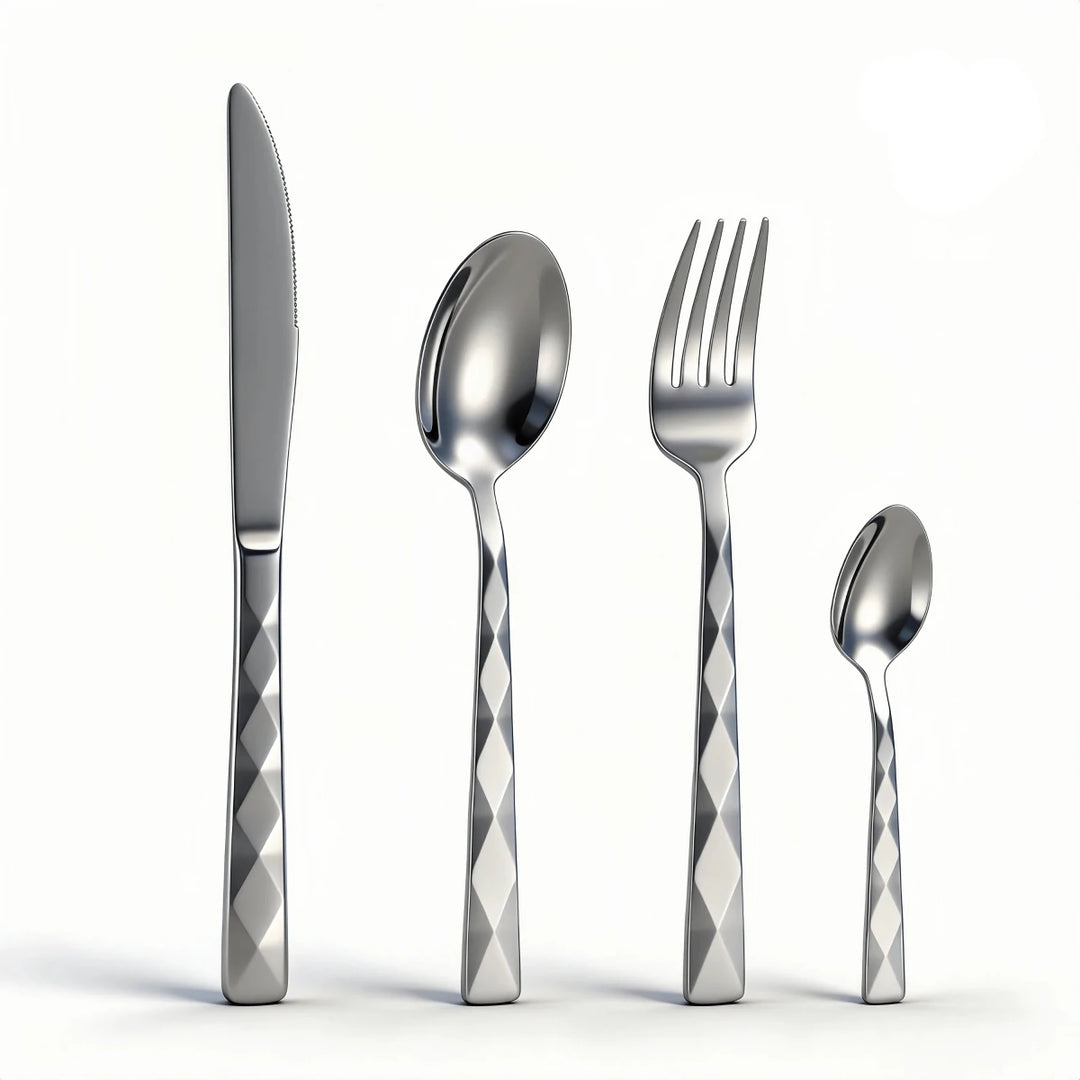 Conjunto Talheres 16 Peças Inox - Popbox Home Design
