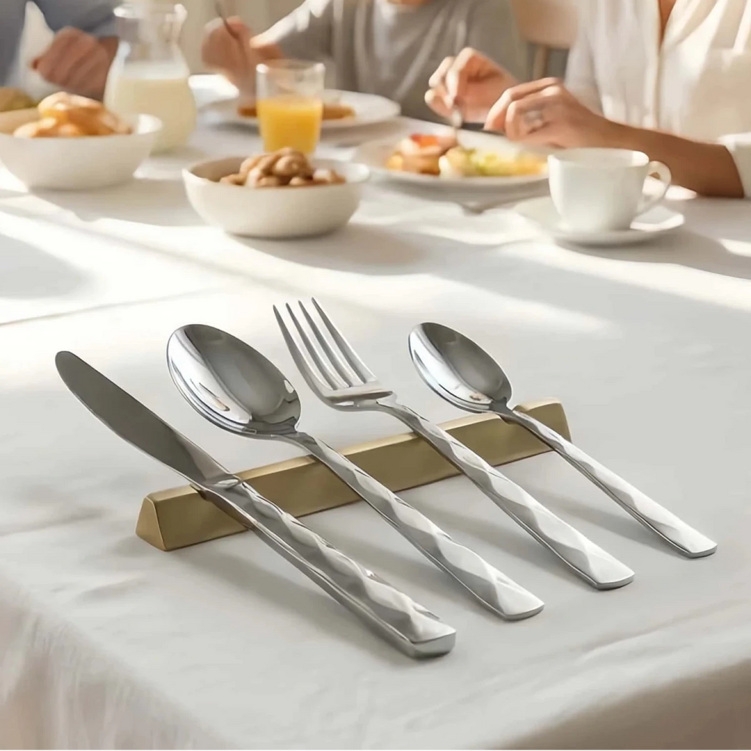 Conjunto Talheres 16 Peças Inox - Popbox Home Design
