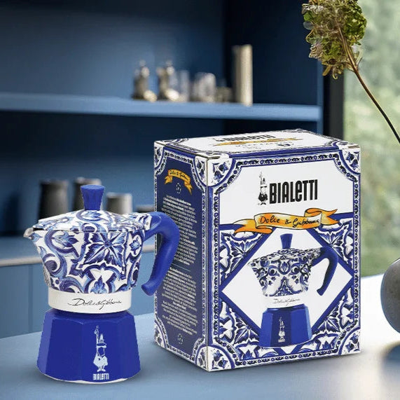 Cafeteira Moka Dolce & Gabbana Blue Mediterrâneo