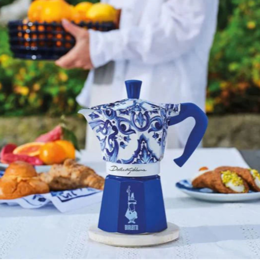 Cafeteira Moka Dolce & Gabbana Blue Mediterrâneo