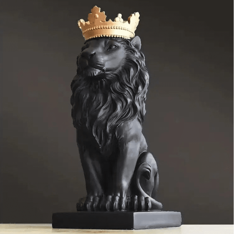 Estatueta Decorativa Leão King - Popbox Home Design
