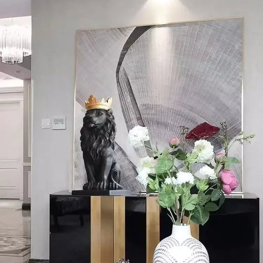 Estatueta Decorativa Leão King - Popbox Home Design
