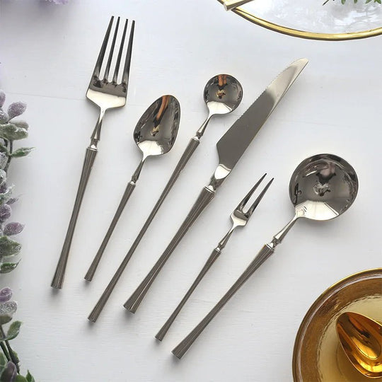 Jogo de Talheres Dinner 4 Peças Inox - Popbox Home Design