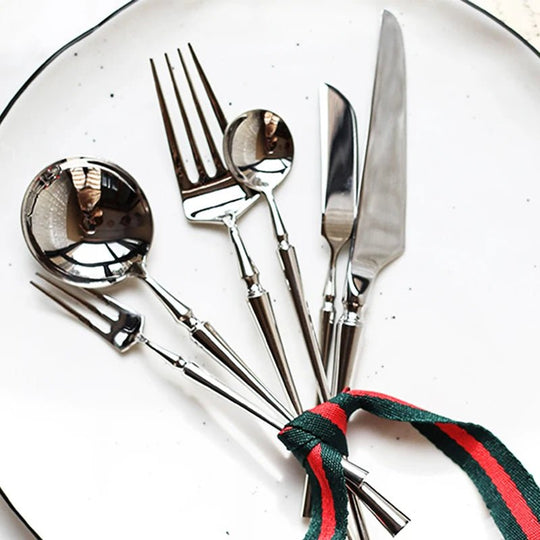 Jogo de Talheres Dinner 4 Peças Inox - Popbox Home Design