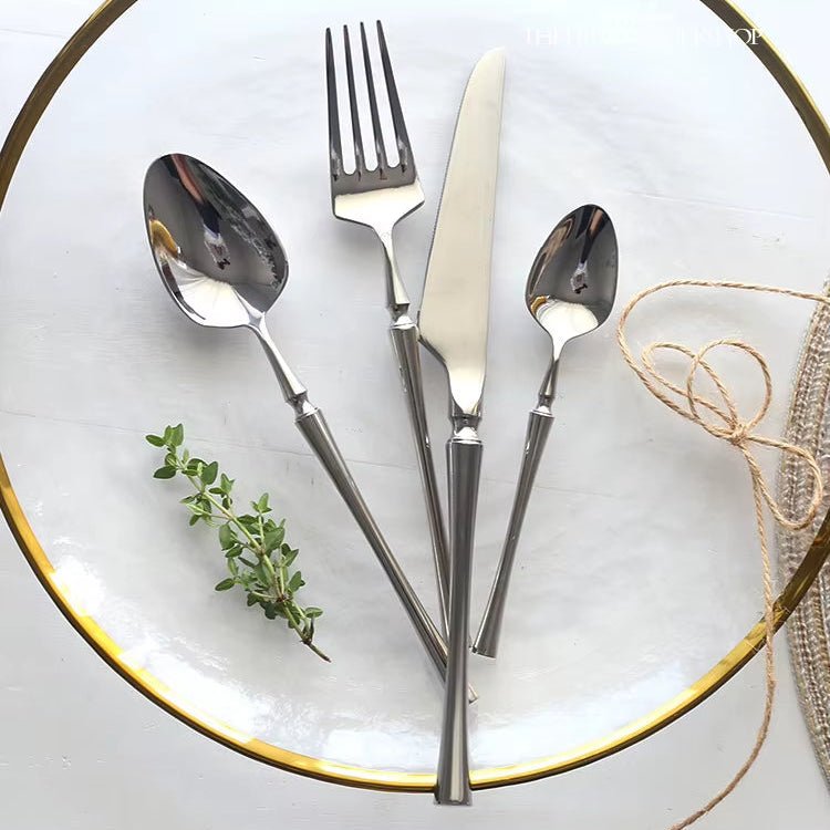 Jogo de Talheres Dinner 4 Peças Inox - Popbox Home Design