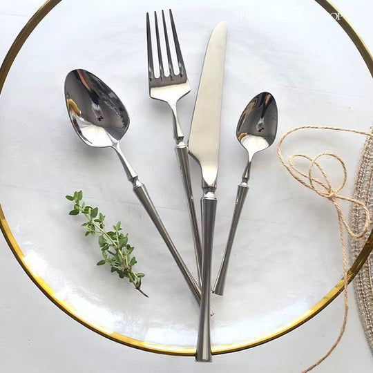 Jogo de Talheres Dinner 4 Peças Inox - Popbox Home Design