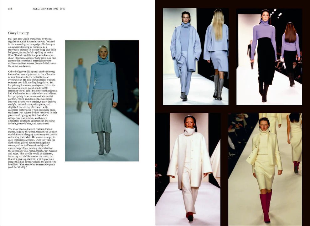 Livro Ralph Lauren Catwalk - Popbox Home Design