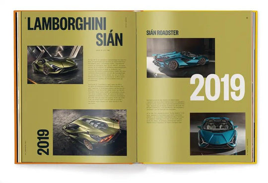 Livro The Lamborghini Book - Popbox Home Design