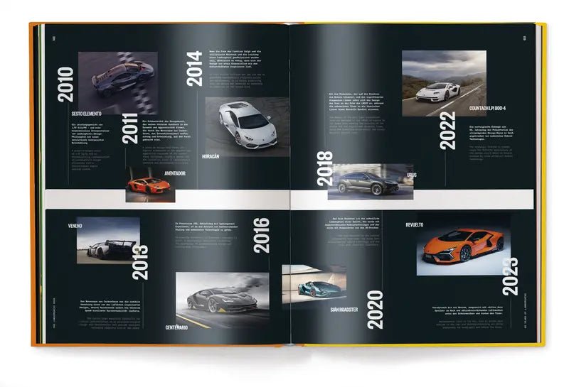 Livro The Lamborghini Book - Popbox Home Design