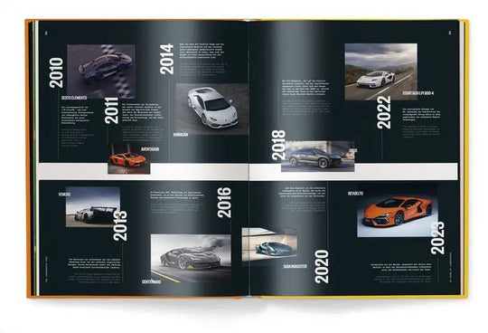 Livro The Lamborghini Book - Popbox Home Design