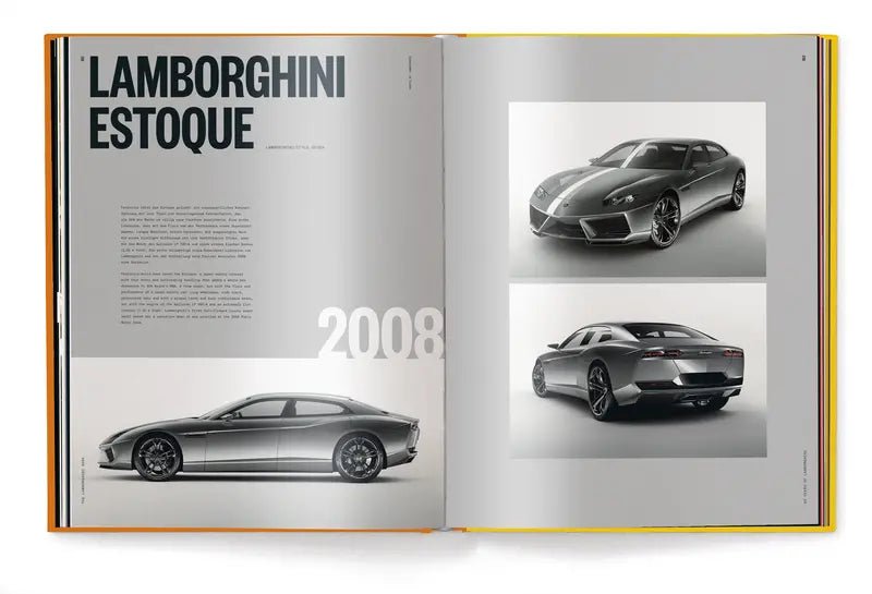Livro The Lamborghini Book - Popbox Home Design