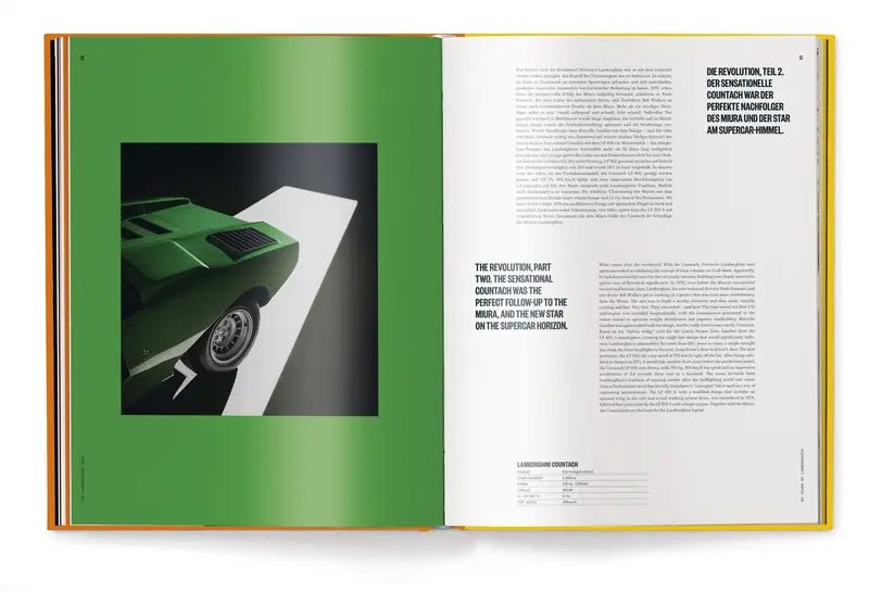 Livro The Lamborghini Book - Popbox Home Design