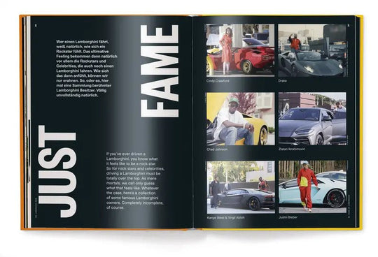 Livro The Lamborghini Book - Popbox Home Design
