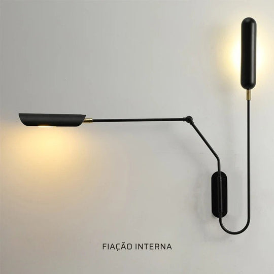 Luminária de Parede Articulada Elvis - Popbox Home Design
