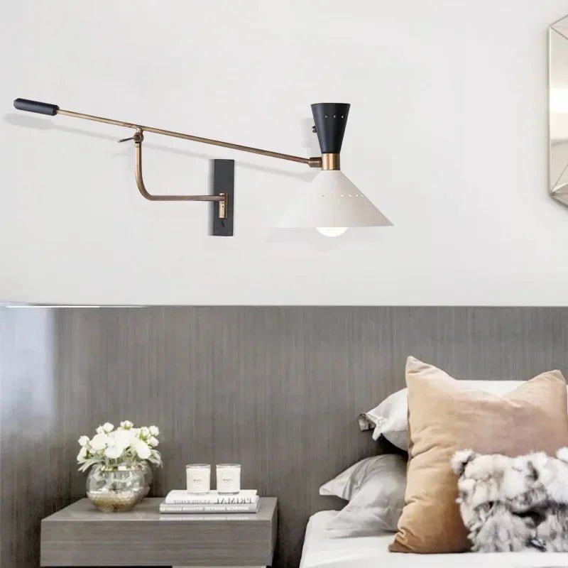 Luminária de Parede Articulada Swing - Popbox Home Design