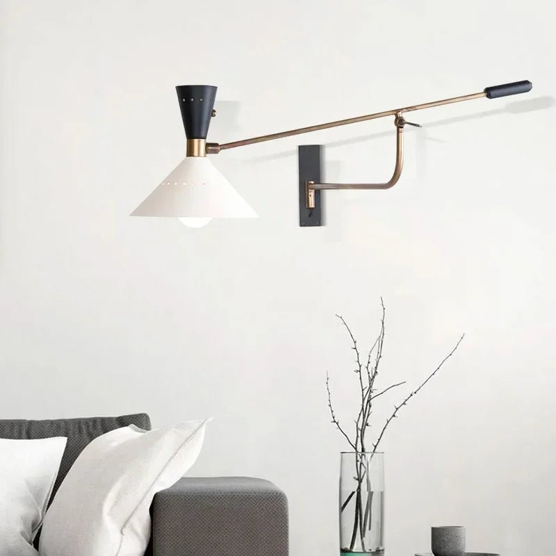 Luminária de Parede Articulada Swing - Popbox Home Design