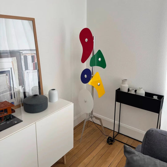 Luminária de Piso Orbital - Popbox Home Design