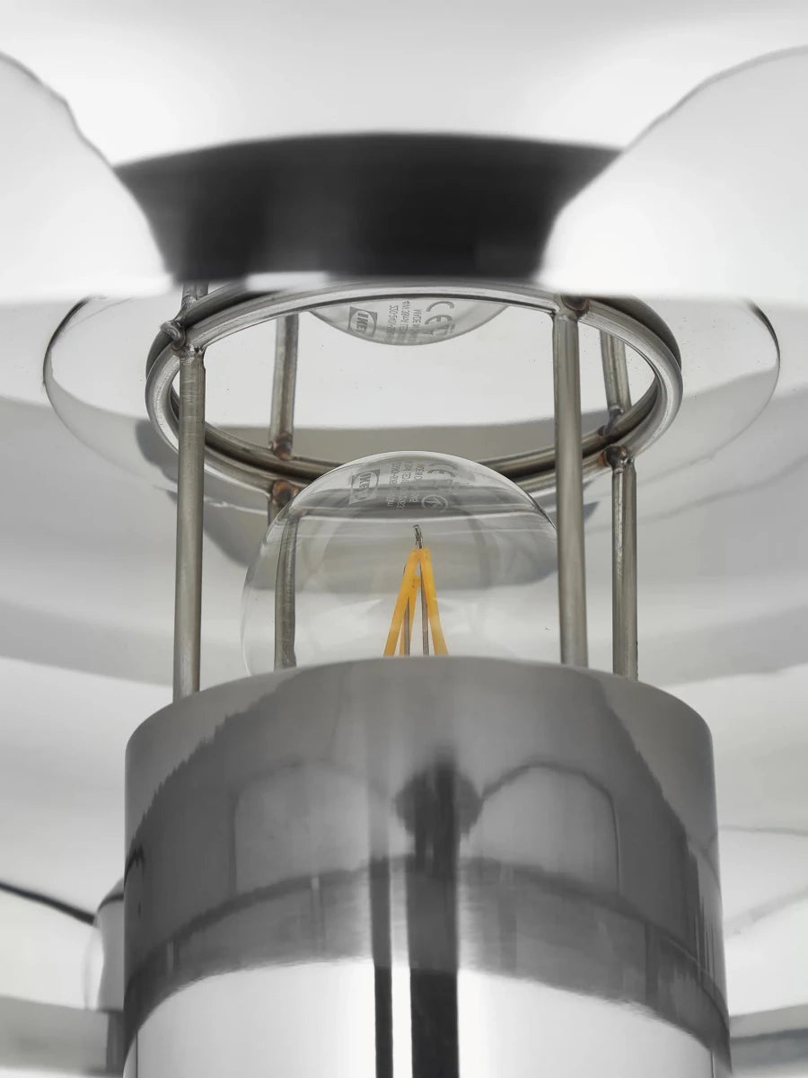 Luminária Dome Chrome - Popbox Home Design