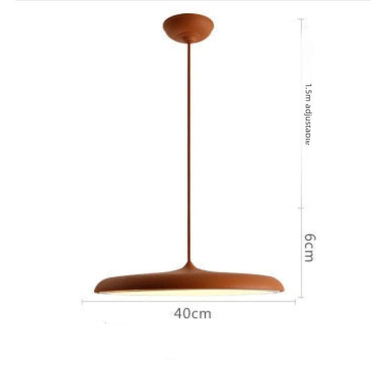 Luminária Pendente Disco Flat - Popbox Home Design