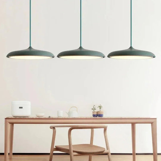 Luminária Pendente Disco Flat - Popbox Home Design