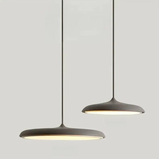 Luminária Pendente Disco Flat - Popbox Home Design