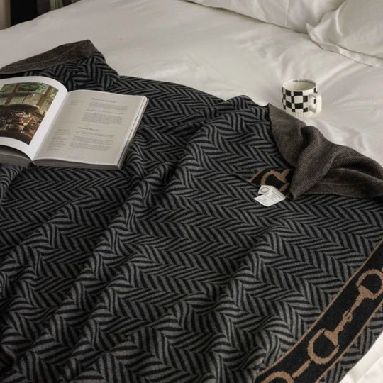 Manta Decorativa Knitting Design - Popbox Home Design