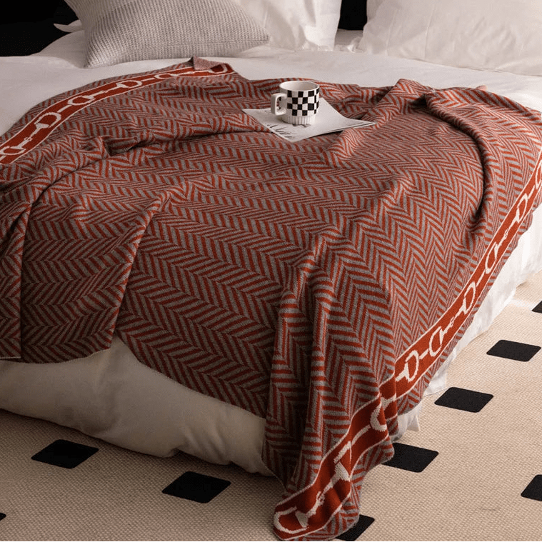 Manta Decorativa Knitting Design - Popbox Home Design