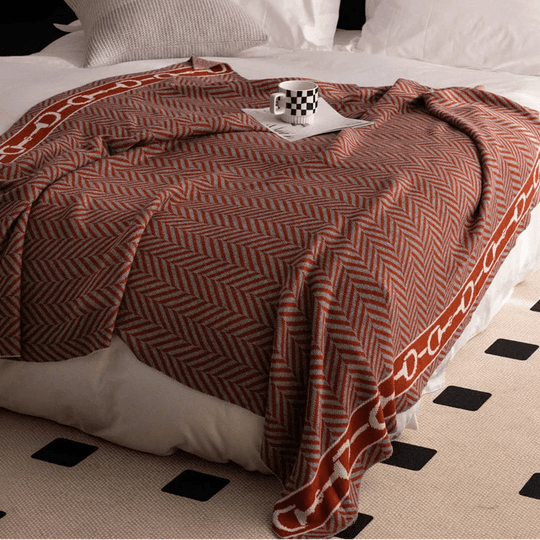 Manta Decorativa Knitting Design - Popbox Home Design