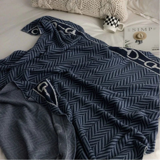 Manta Decorativa Knitting Design - Popbox Home Design
