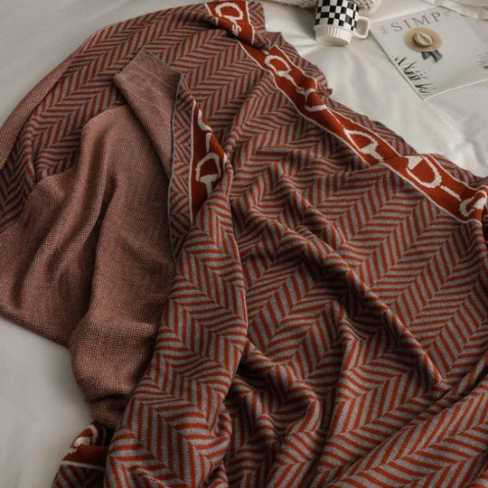 Manta Decorativa Knitting Design - Popbox Home Design