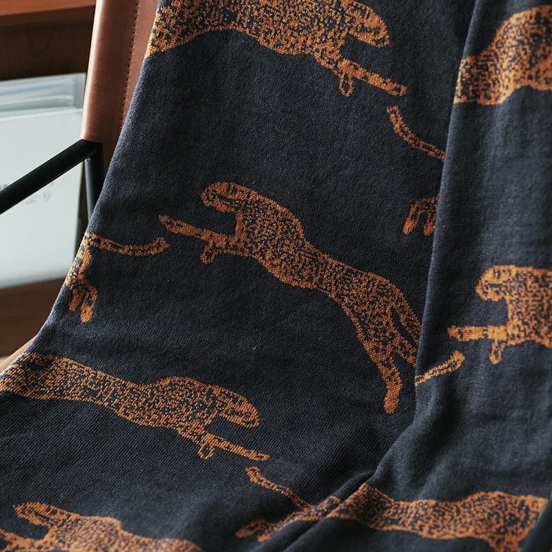 Manta Decorativa Leopardo - Popbox Home Design