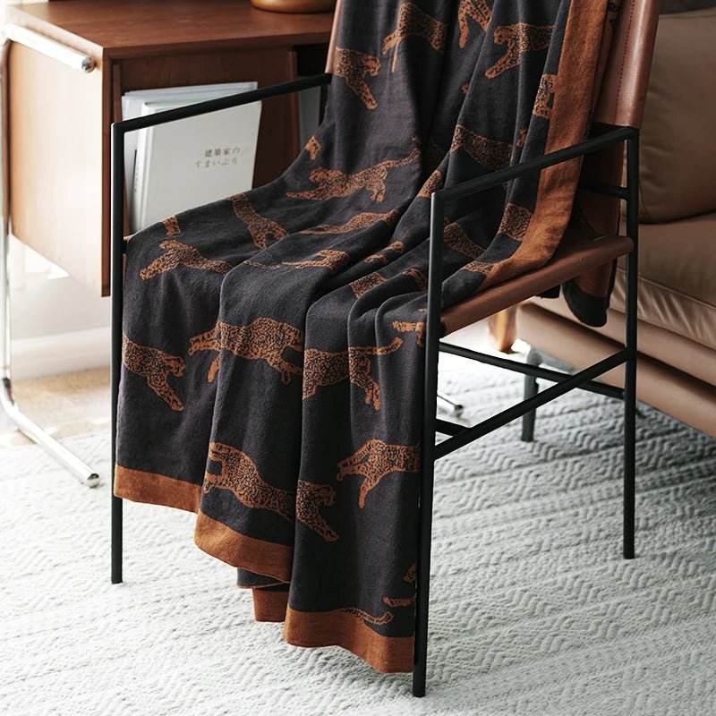 Manta Decorativa Leopardo - Popbox Home Design