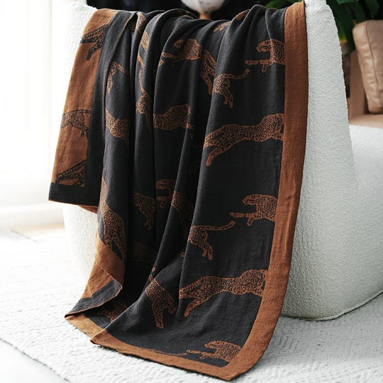 Manta Decorativa Leopardo - Popbox Home Design