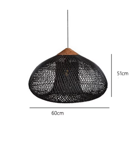 pendente natural ratan vime
