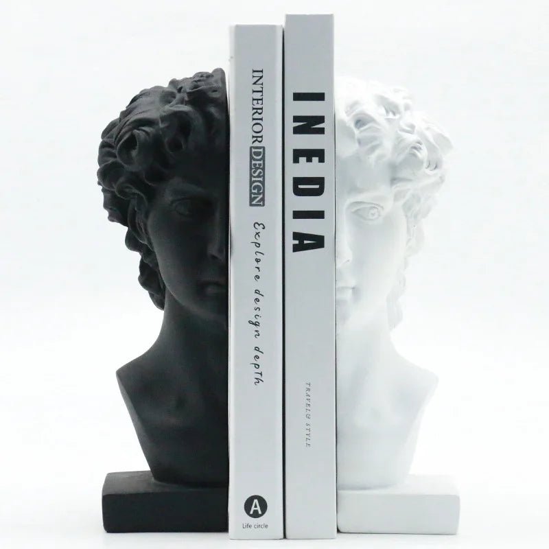 Porta Livros Cabeça de David - Popbox Home Design