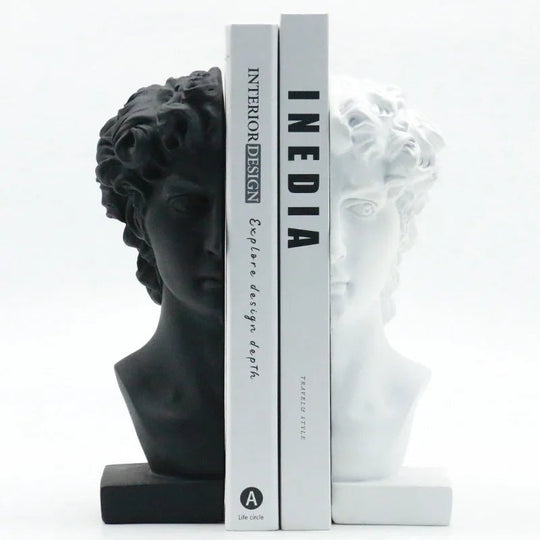 Porta Livros Cabeça de David - Popbox Home Design