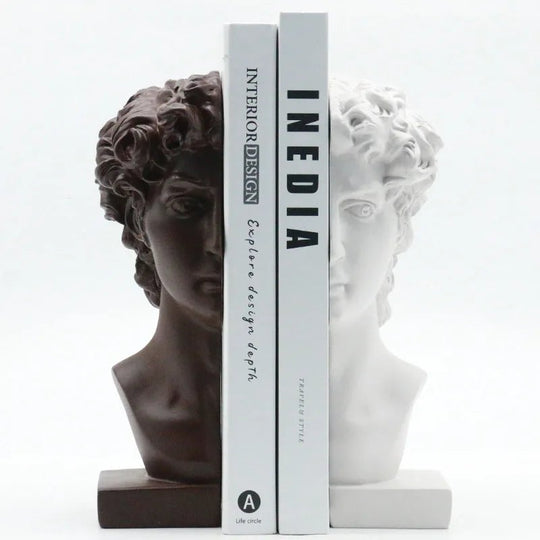 Porta Livros Cabeça de David - Popbox Home Design