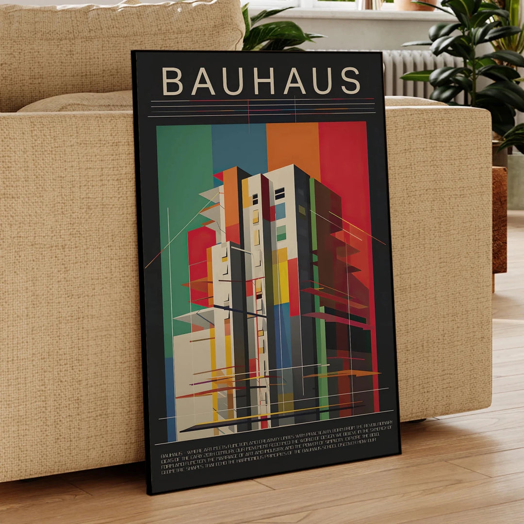 Poster Architecture Bauhaus - Popbox Home Design