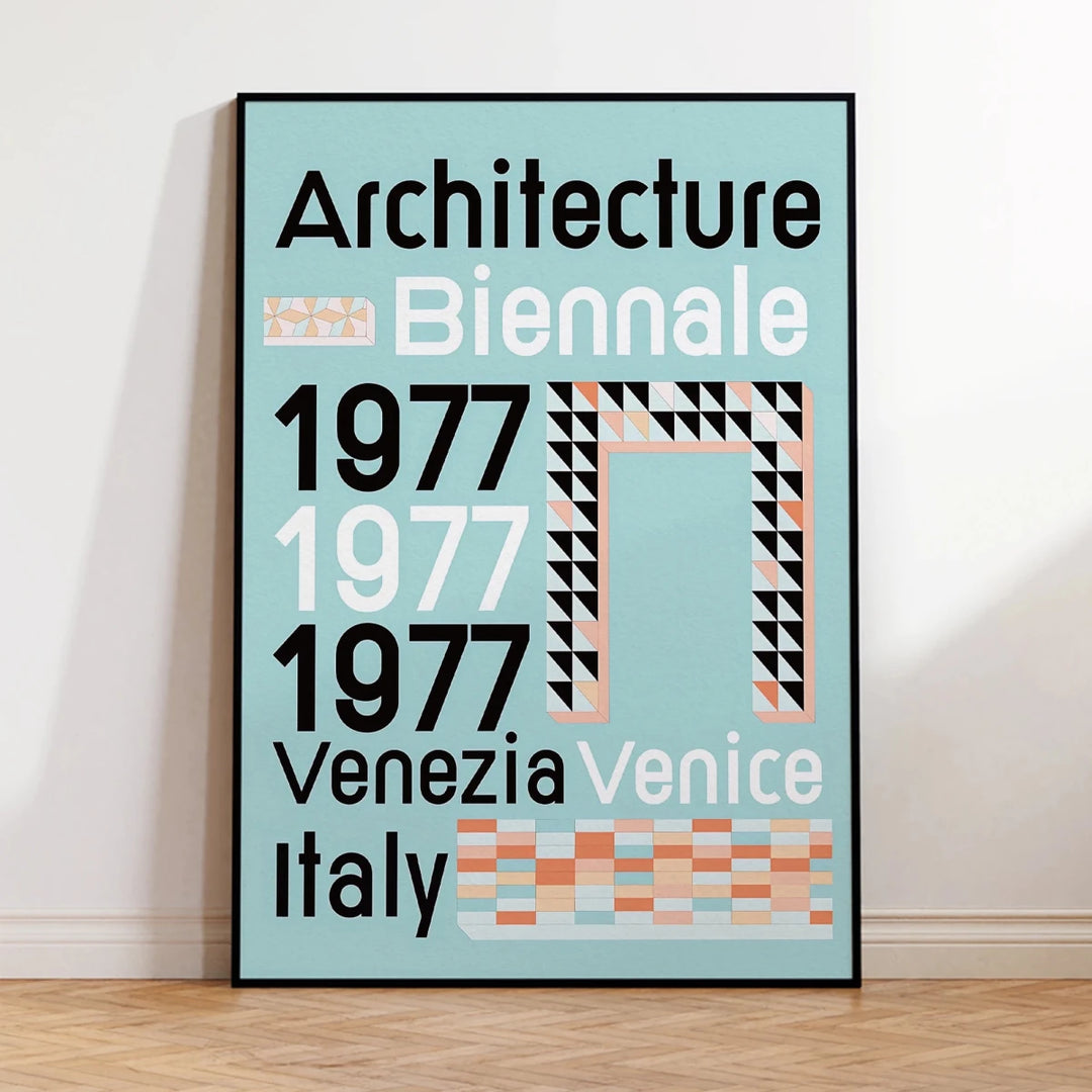 Poster Biennale 1977 - Popbox Home Design