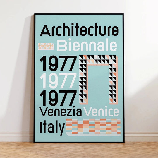 Poster Biennale 1977 - Popbox Home Design