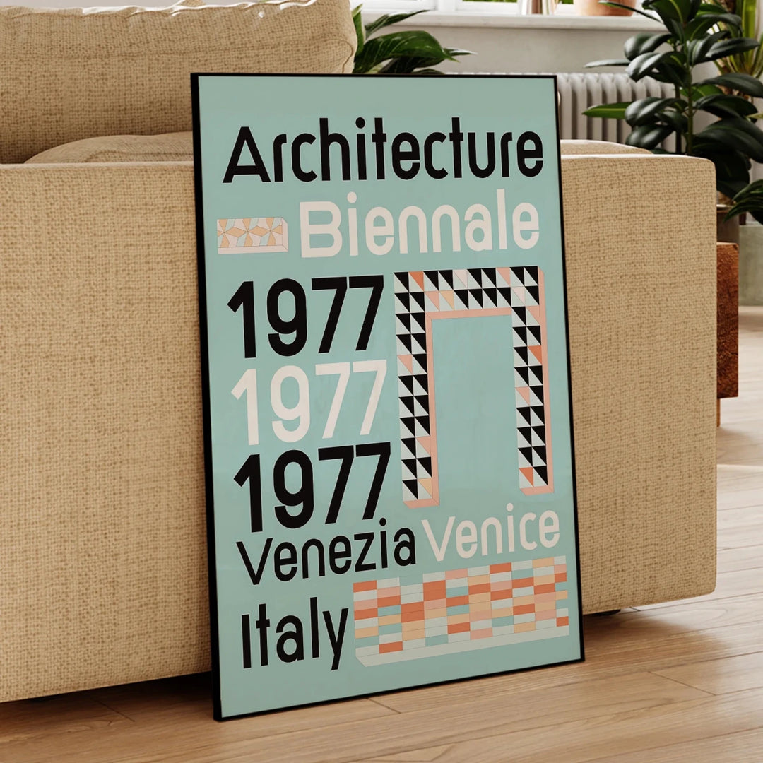 Poster Biennale 1977 - Popbox Home Design