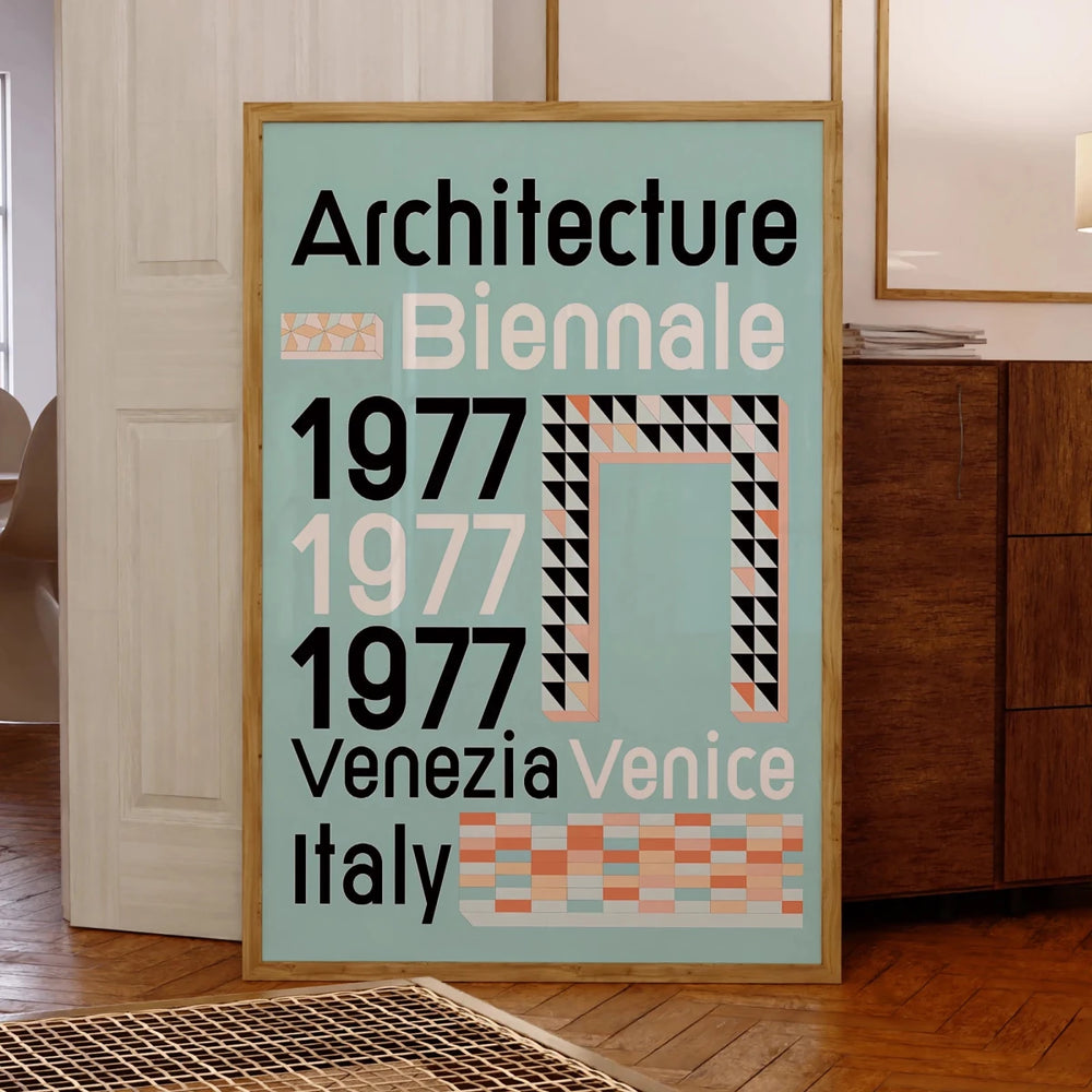 Poster Biennale 1977 - Popbox Home Design