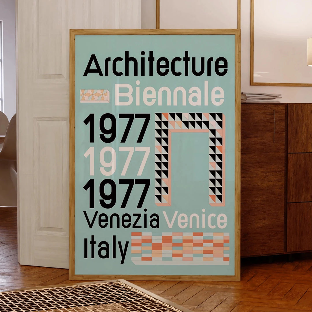 Poster Biennale 1977 - Popbox Home Design
