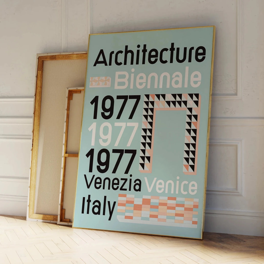 Poster Biennale 1977 - Popbox Home Design