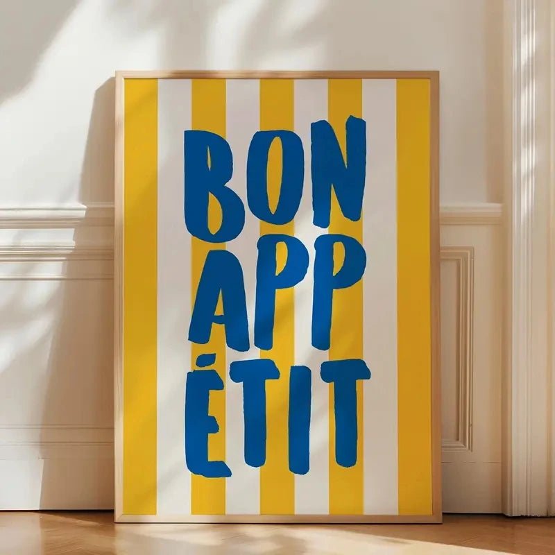 Poster Bon Appétit - Popbox Home Design