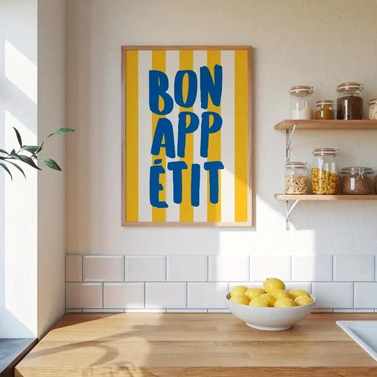 Poster Bon Appétit - Popbox Home Design