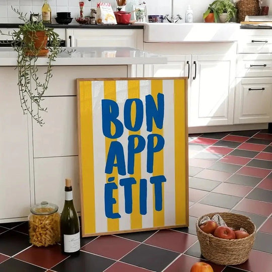 Poster Bon Appétit - Popbox Home Design