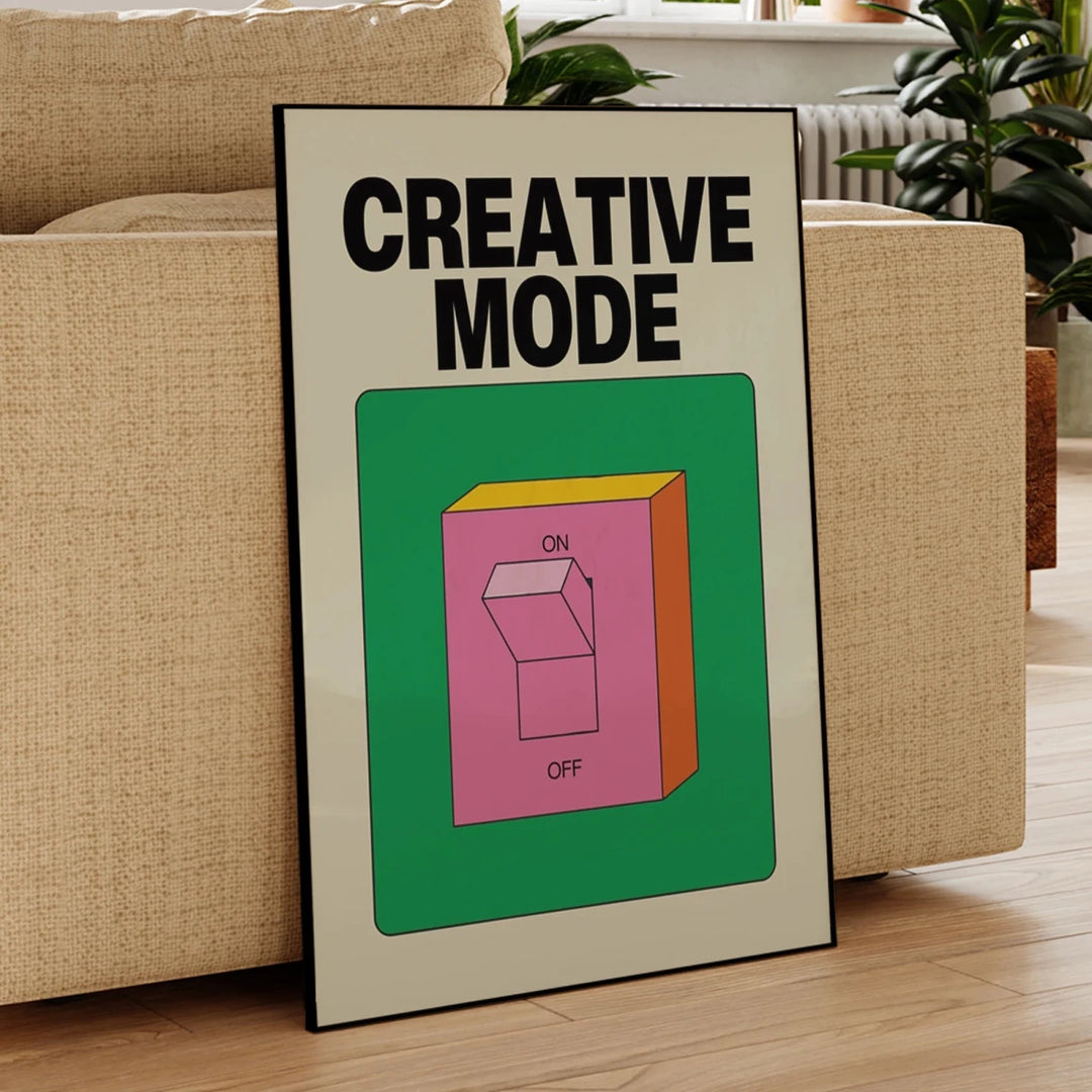 Poster Creative Mode - Popbox Home Design