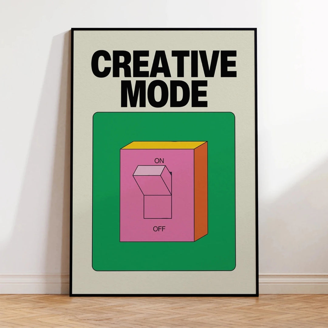 Poster Creative Mode - Popbox Home Design