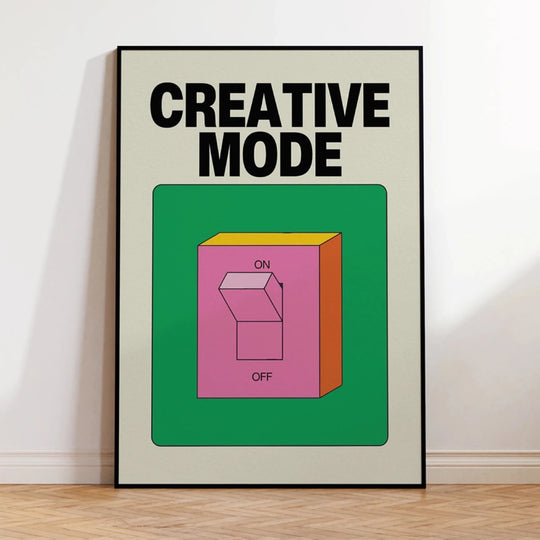 Poster Creative Mode - Popbox Home Design